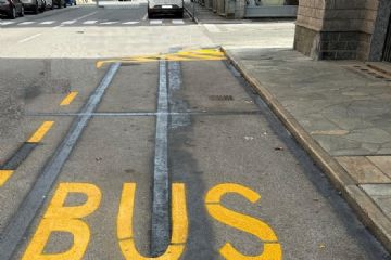 Fermata autobus in Via Umberto I n. 8